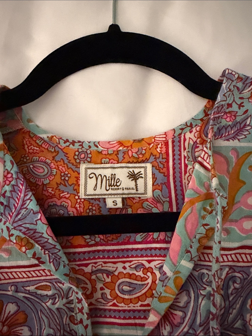 Mille Daisy Dress in Paisley Print - Picture 3 of 6